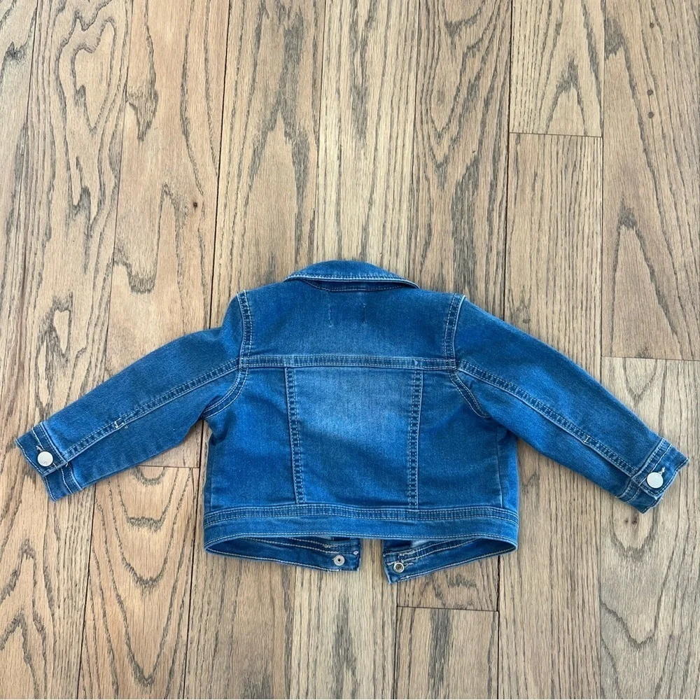 The Children’s Place Toddler Girls Denim Jacket Size 12-18 Months